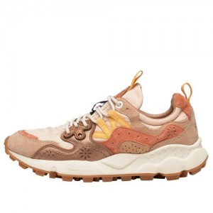 Flower Mountain Yamano 3 Joggesko Dame Brune | QNB9861TC