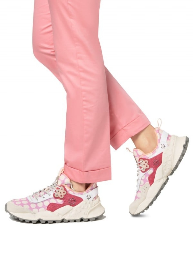 Flower Mountain Kotetsu Joggesko Dame Rosa Fuchsia | DDU9393RA