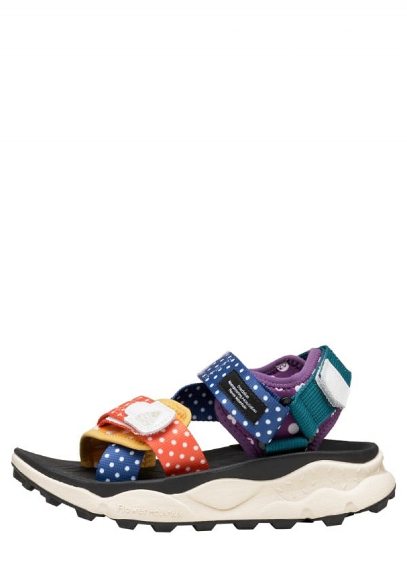 Flower Mountain Nazca 2 Sandaler Dame Blå | BLL4824JD